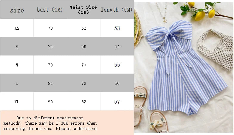 Maritime Stripe Playsuit