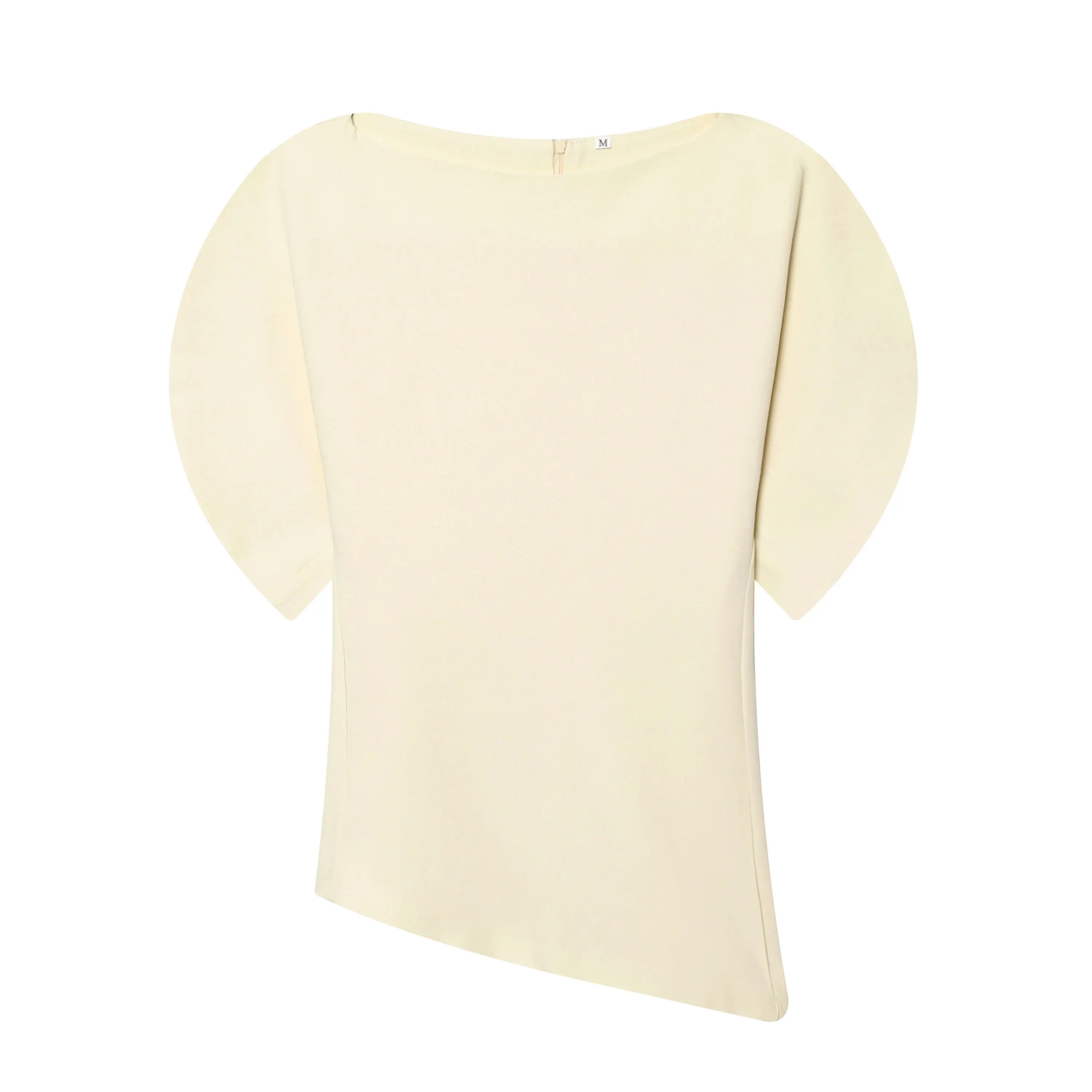 Sculpted Asymmetric Gala Top