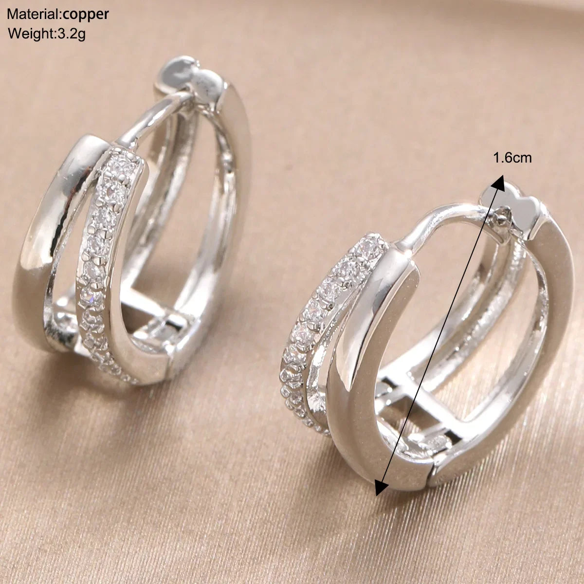 Polished Sphere Hoops