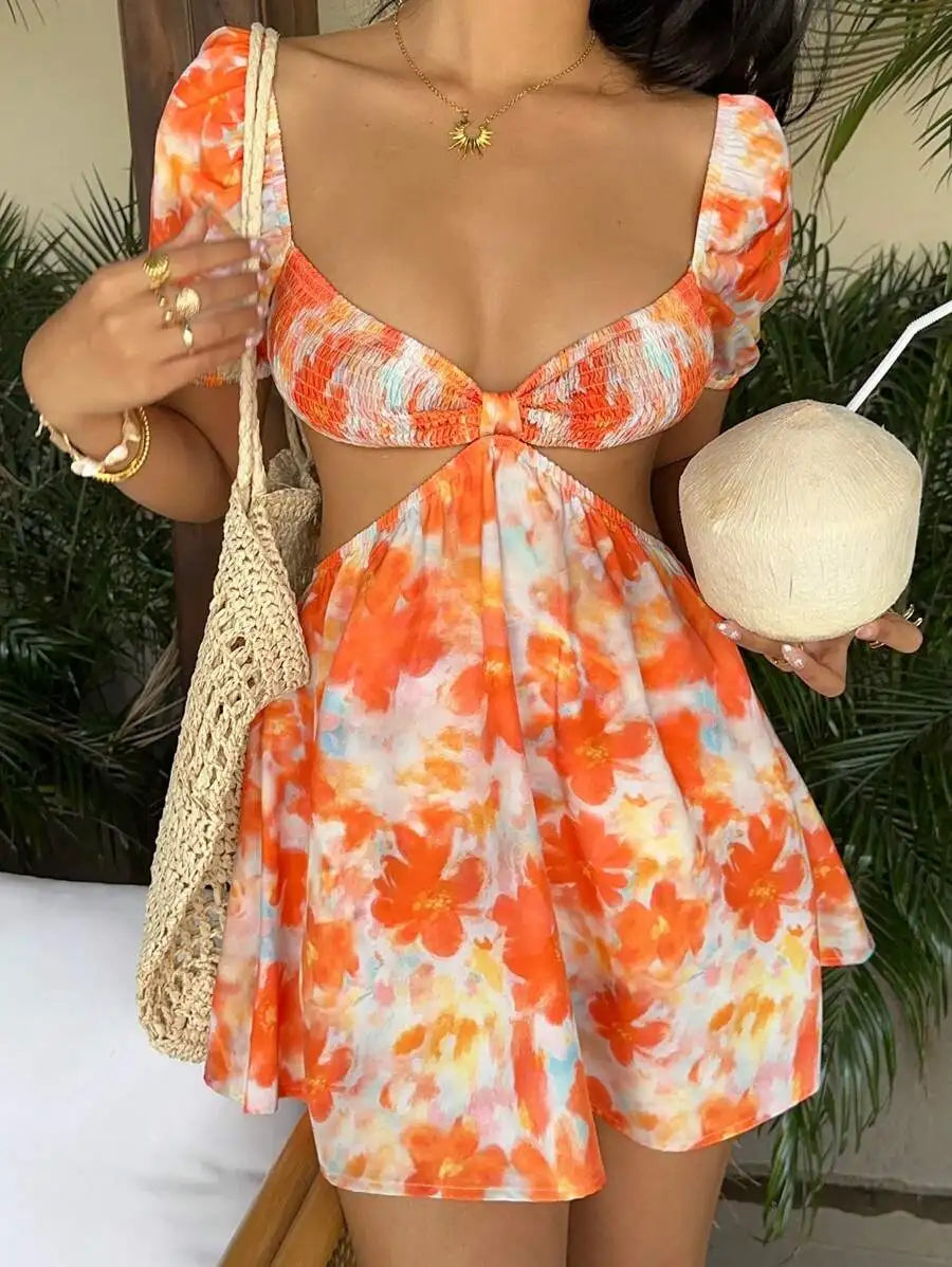 Floral Dream Ball Gown Dress