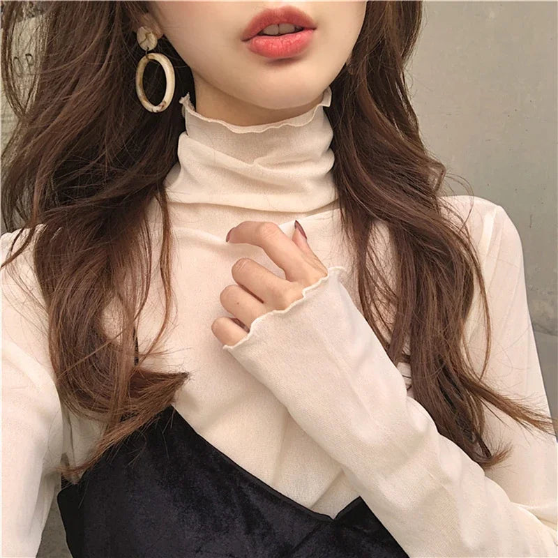 Timeless Allure Turtleneck Shirt