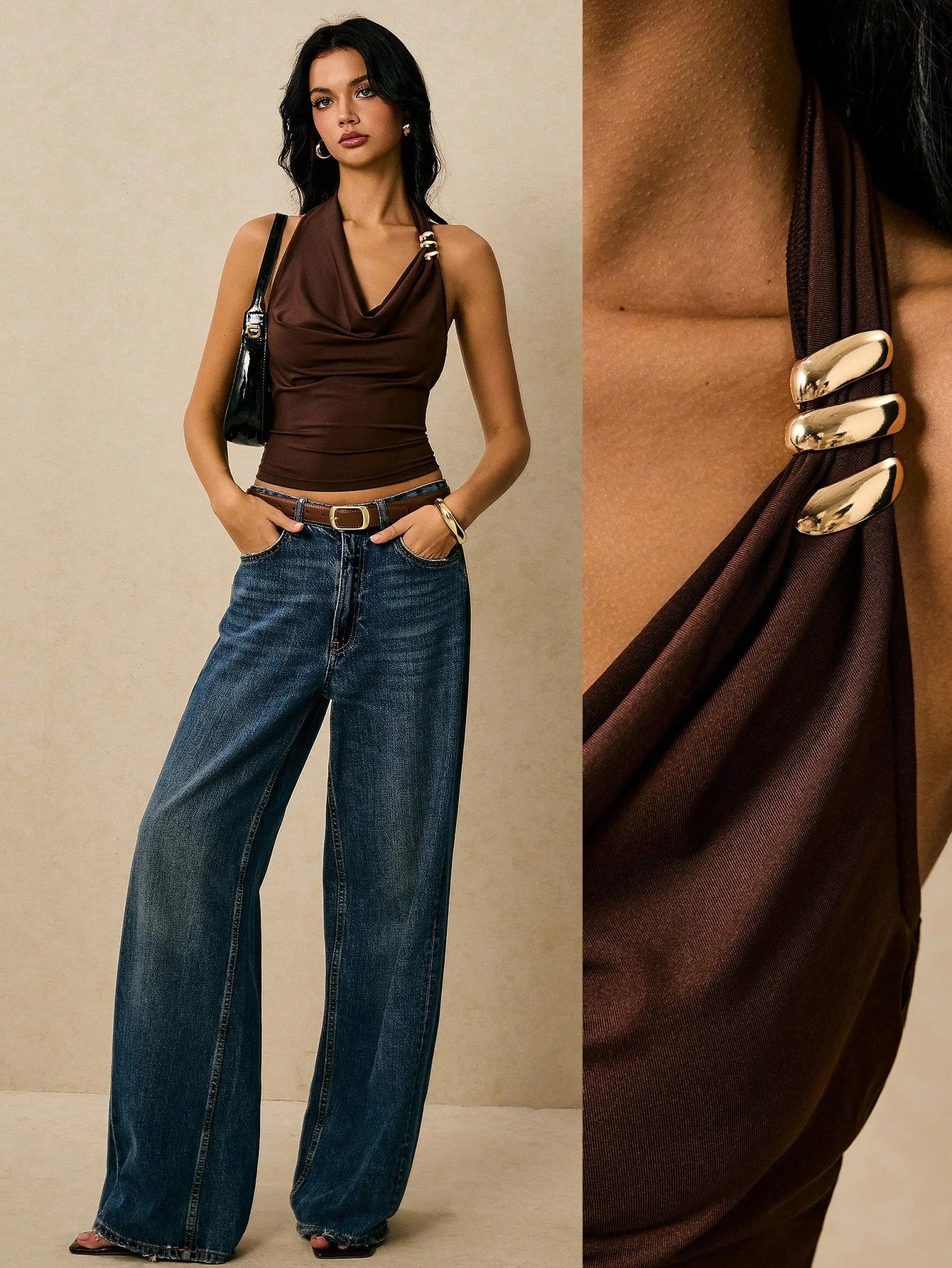 Aura Backless Knit Top