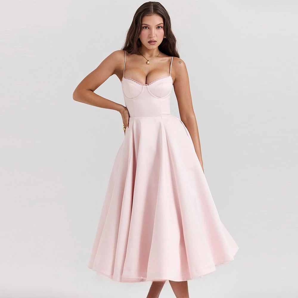 The Whispering Breeze Camisole Midi