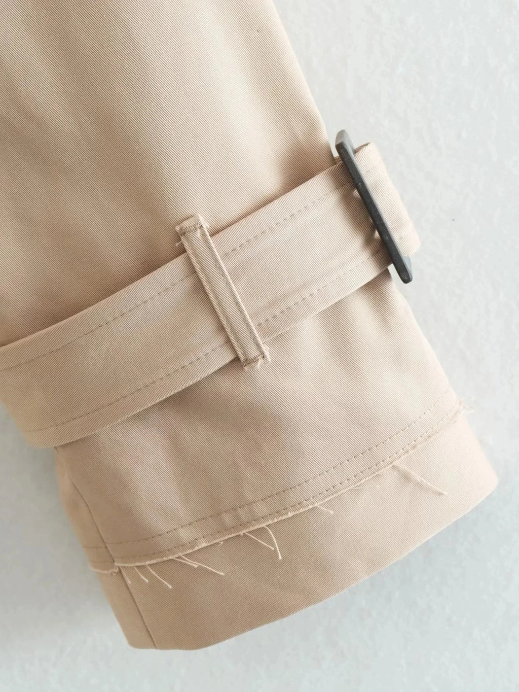Ivory Symphony Double-Breasted Jacket