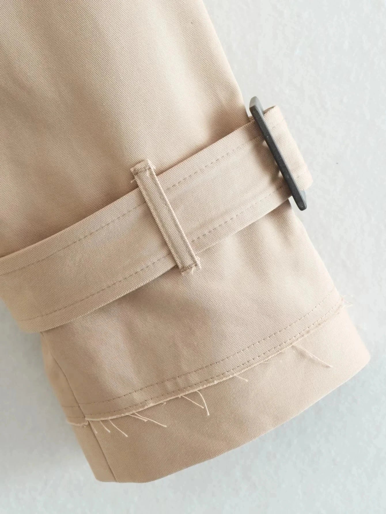 Ivory Symphony Double-Breasted Jacket