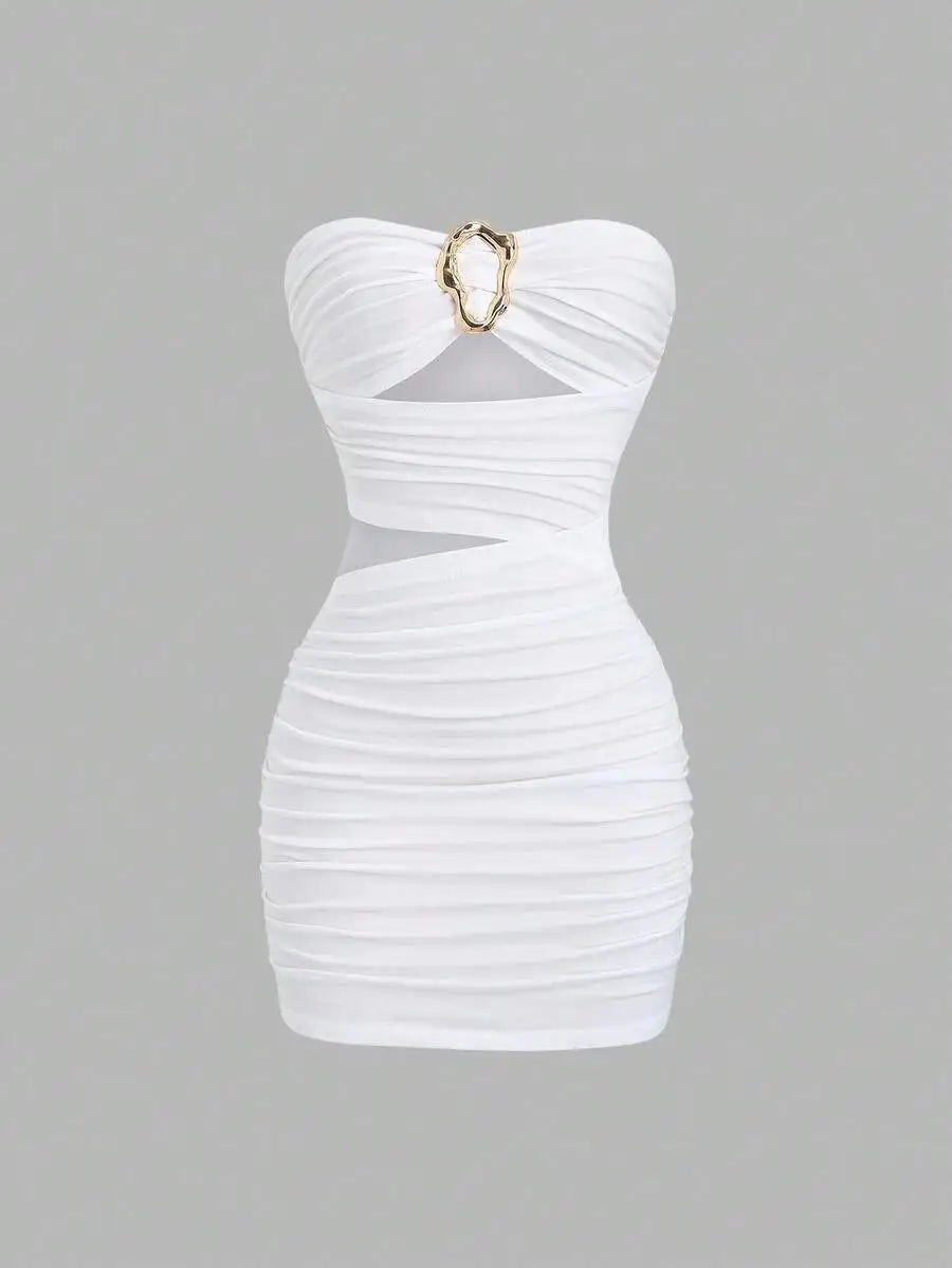 Luminous Night Sheath Dress