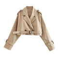 Ivory Symphony Double-Breasted Jacket