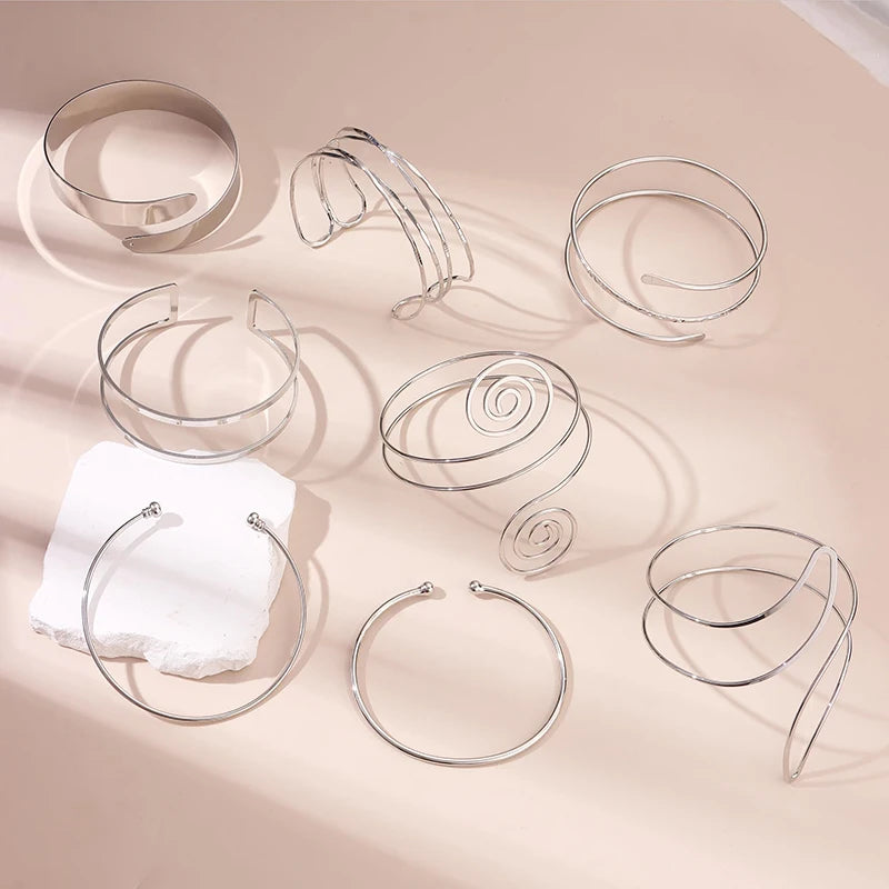 Ethereal Aura Arm Cuff Set