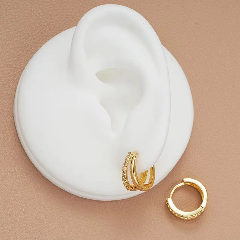 Polished Sphere Hoops