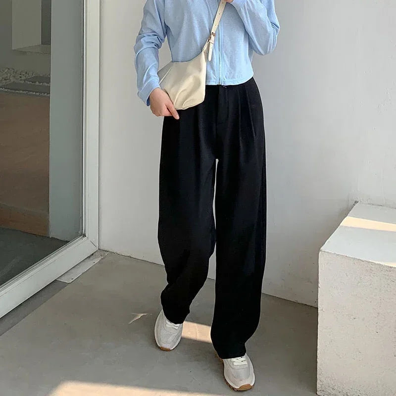 The Minimalist Monolith Wide Leg