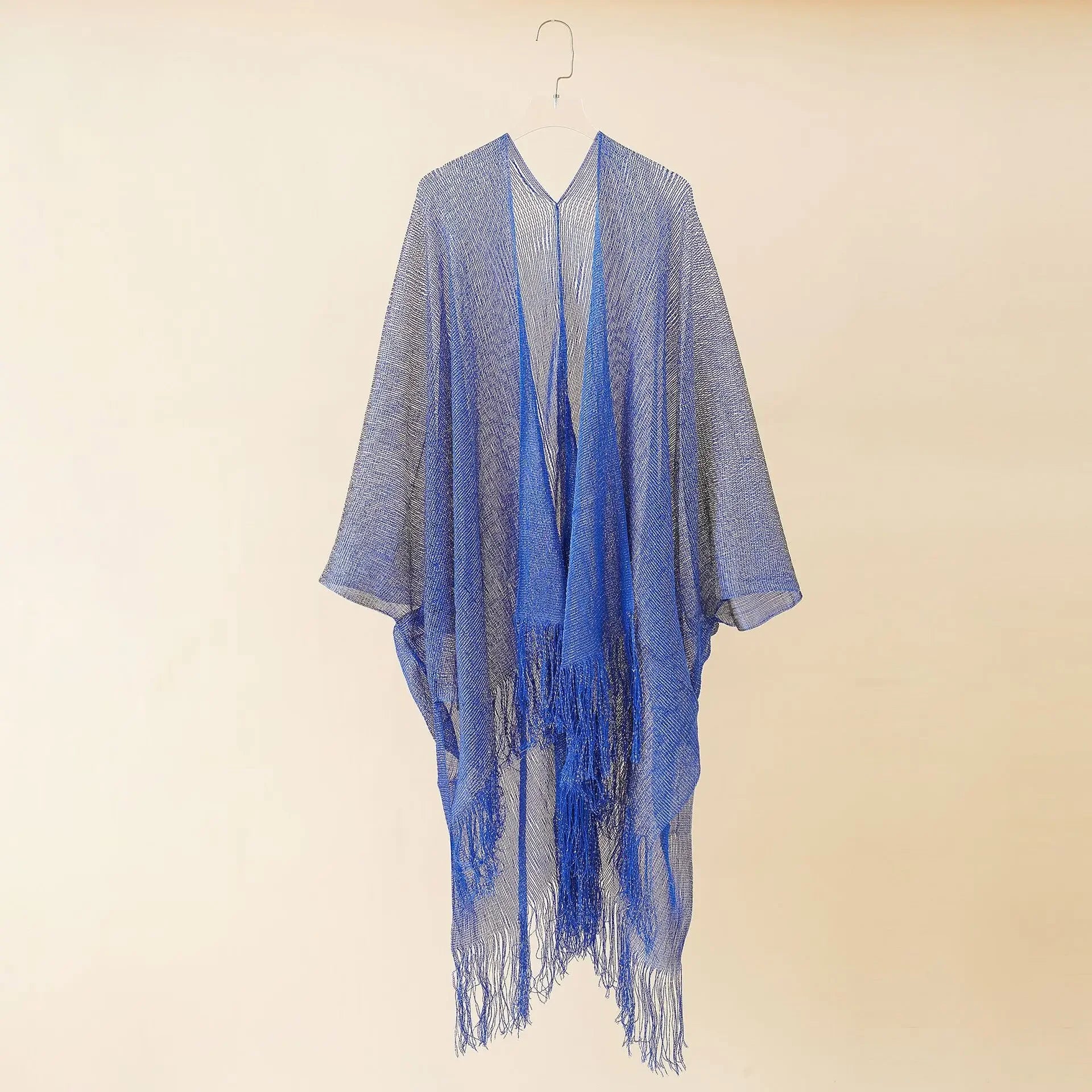 Azure Flux Minimalist Beach Cover Up