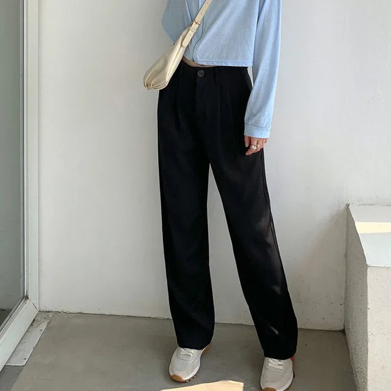 The Minimalist Monolith Wide Leg