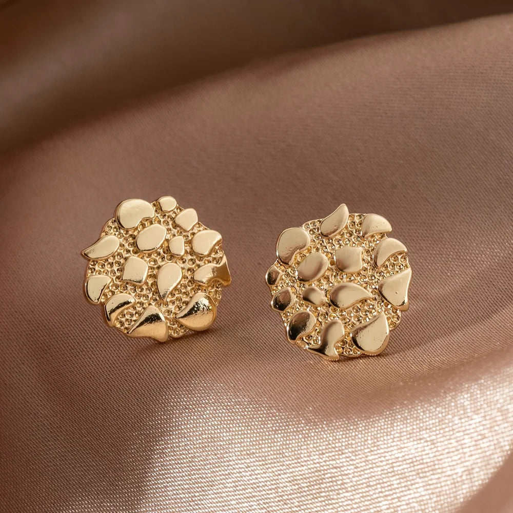 Golden Hour Arc Earrings