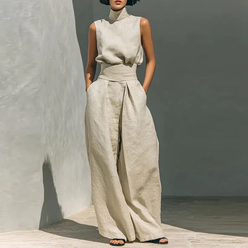 Essence Turtleneck Wide-Leg Set