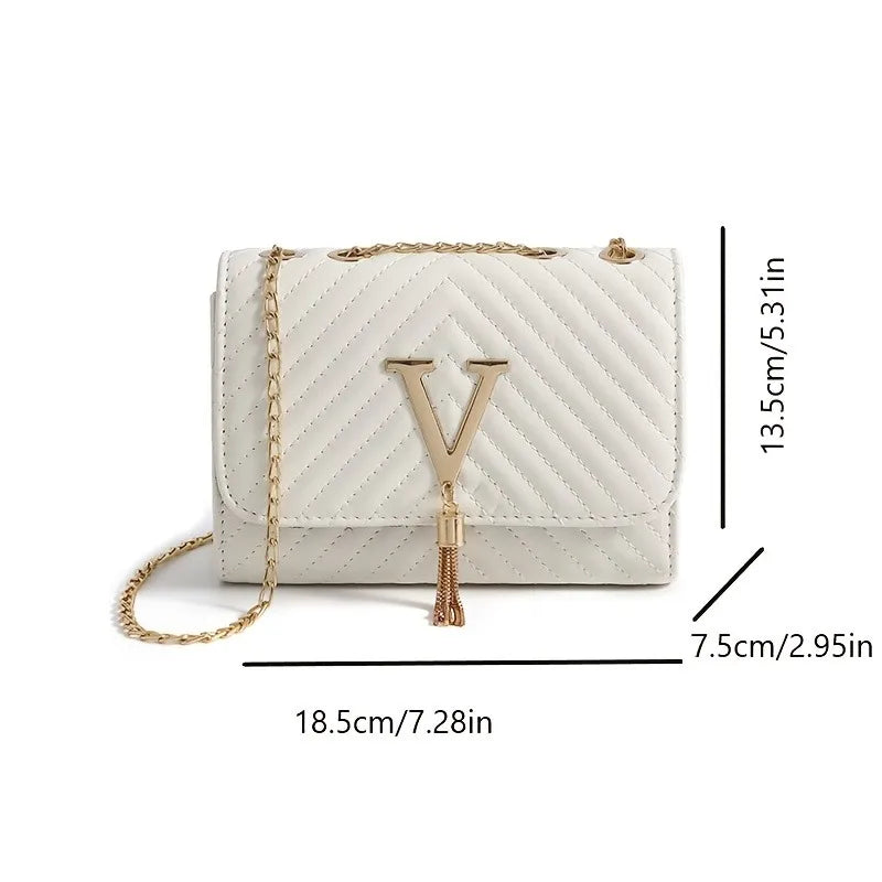 Elegant Sequin Crossbody Bag