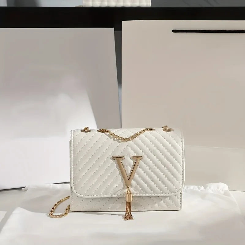 Elegant Sequin Crossbody Bag