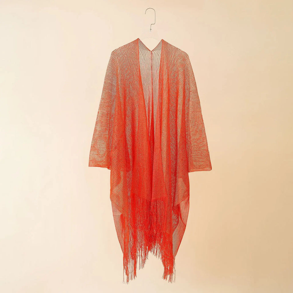 Azure Flux Minimalist Beach Cover Up