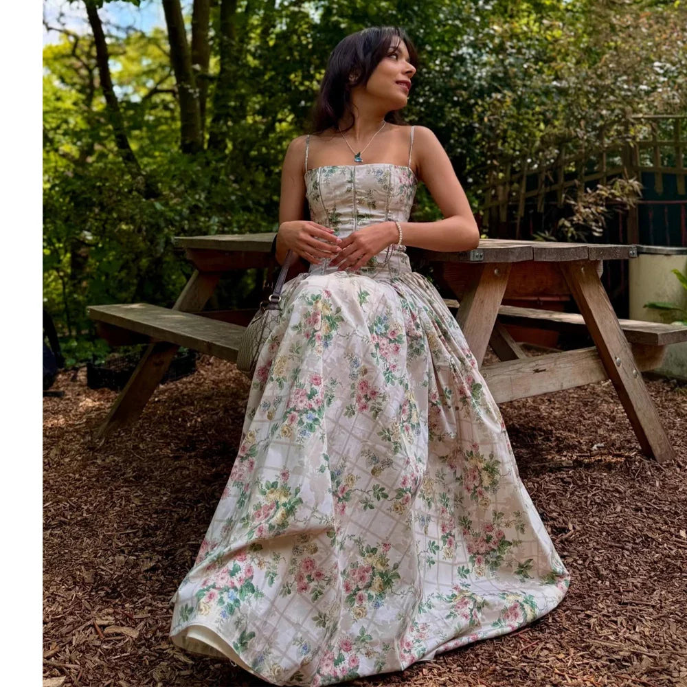 Elegant Summer Floral Dress