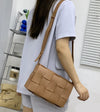 Neutral Cassette Crossbody Bag