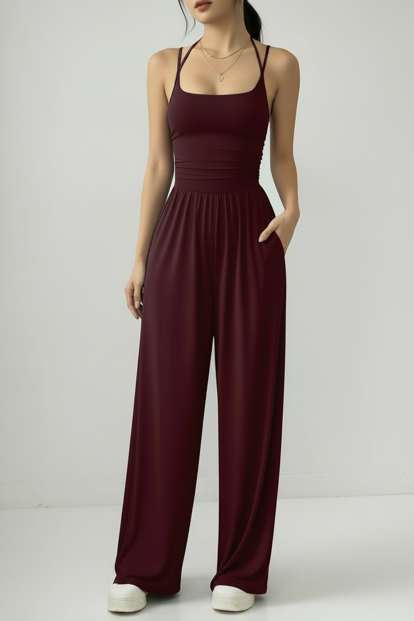 Ethereal Fold Jumpsuit